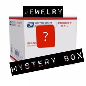 Costume Jewelry Mystery Box Mixed Variety Resellers & Crafters Lot #1